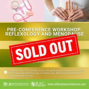 Pre-Conference Workshop Reflexology and Menopause-soldout