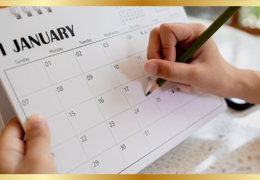 Mark Your Calendars!